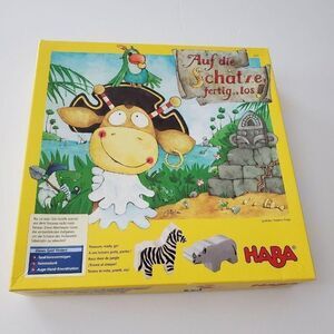 HABA board game on the treasures